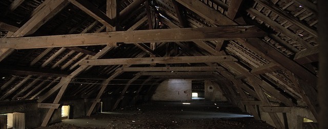 Combles perdus avant un aménagement